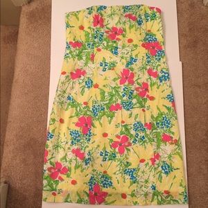 Lilly Pulitzer Strapless Dress Women’s Size 10